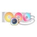 Corsair iCUE Link Titan 360 RX LCD RGB Extreme Performance 360mm Liquid CPU Cooler - White