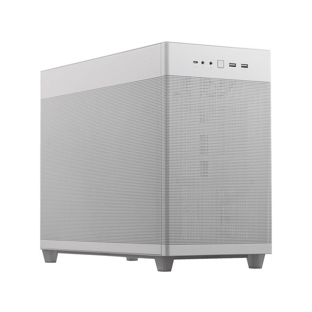 [NS007324] Asus Prime AP201 Micro ATX 33L Tool-Free Side Panels Case - White