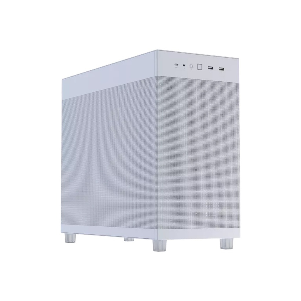 [NS031383] Asus Prime AP303 Mid Tower Mesh Steel ABS Plastic Case - White