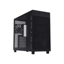 Asus Prime AP303 Mid Tower Mesh Steel Tempered Glass ABS Plastic Case With 1 Fans - Black