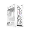 Asus Rog Strix Helios II GX601S EATX Mid-Tower Aluminum Frame Fornt & Left Side Tempered Glass Panel Case - White