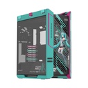 Asus ROG Strix Helios II Hatsune Miku Edition E-ATX Mid Tower Gaming Case (4 Fans Included)