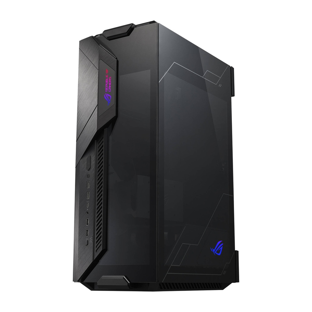 [NS006971] Asus Rog Z11 Mini-ITX Aluminum Steel Tempered Glass ABS Plastic Case - Black