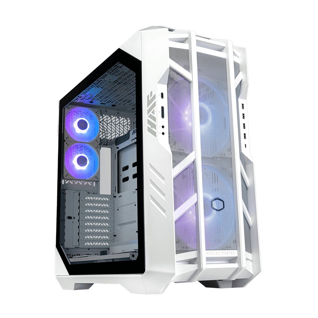[NS027746] COOLER MASTER HAF 700 ARGB Full Tower ATX Case - White