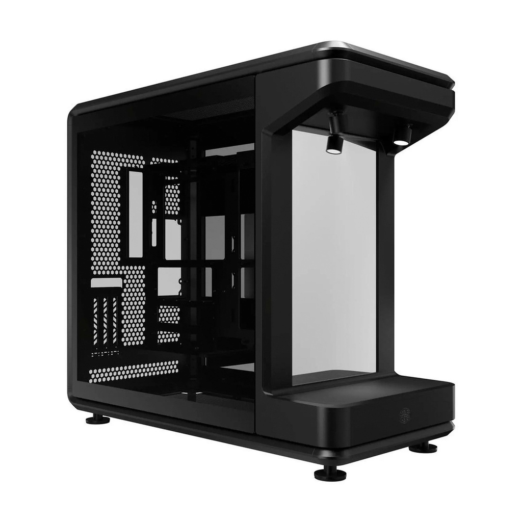 [NS032474] Cooler Master MasterFrame 360 Stage Mirror ATX Mid-Tower Right & Left Panel Tempered Glass Case -Black