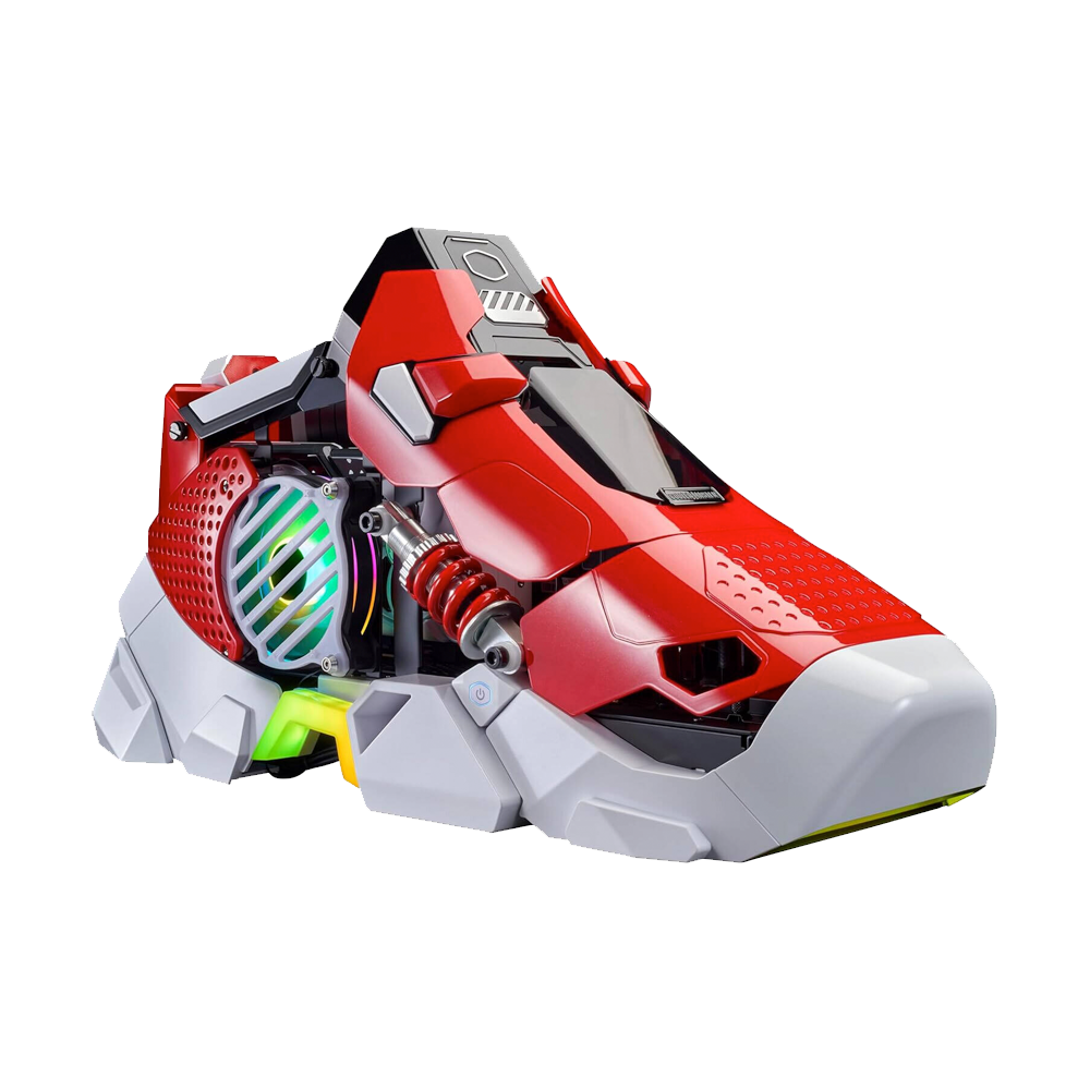 [NS028786] Cooler Master Sneaker X Mini ITX, 1 RGB MF120 Halo Fan Gaming Case - Red