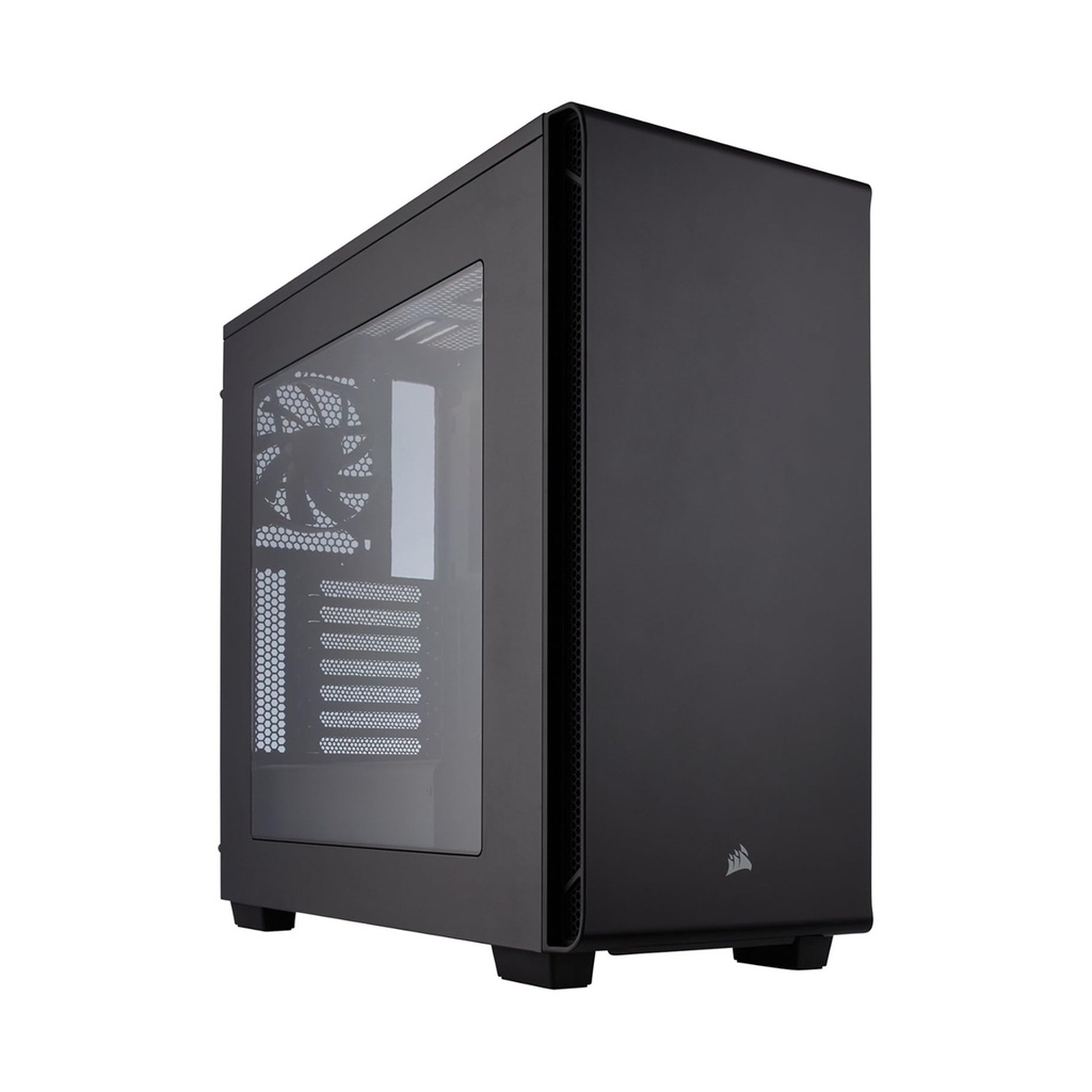 Corsair 270R Carbide Series Mid Tower Left Side Acrylic Panel Case with 2x Fans - Black
