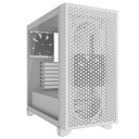 CORSAIR 3000D AIRFLOW Mid Tower Case - White