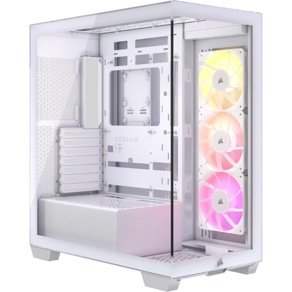 [NS027101] CORSAIR 3500X ARGB Mid Tower Case - White