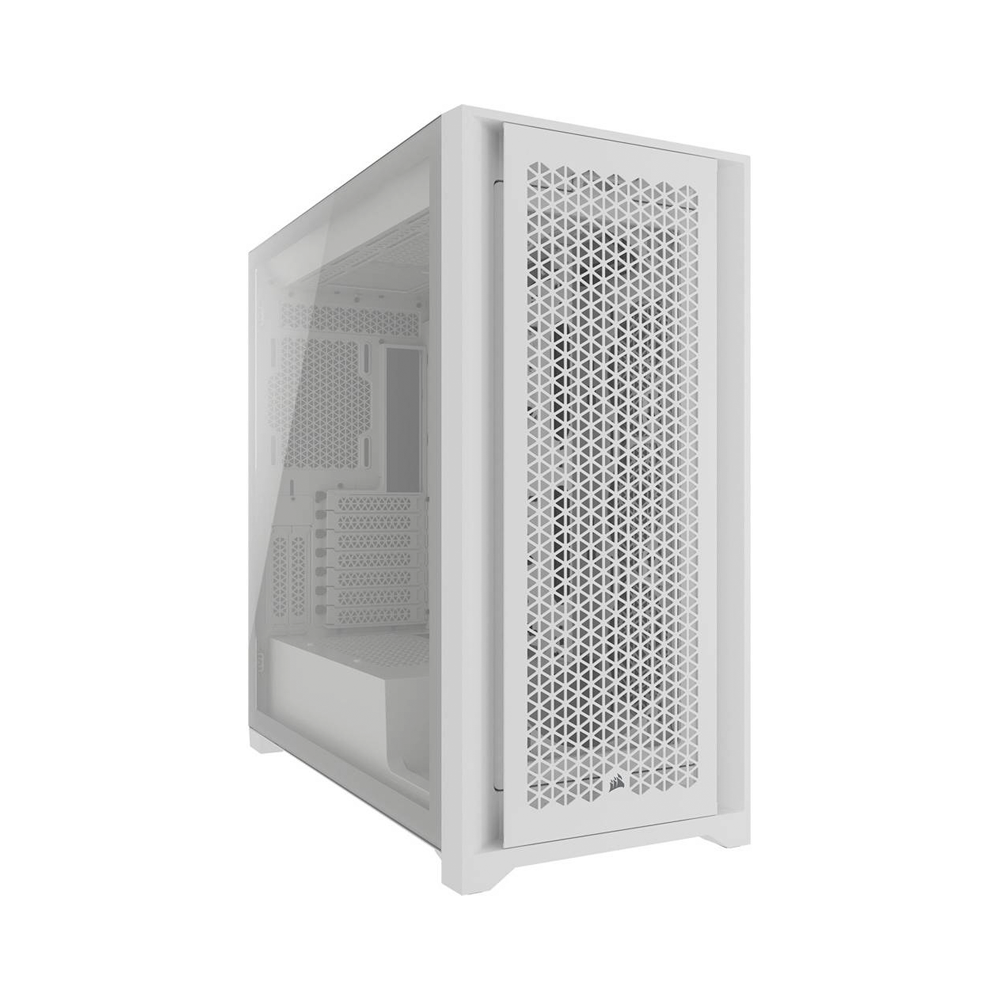 [NS029368] CORSAIR 5000D Core Airflow ATX Mid Tower Case Left Side Tempered Glass - White