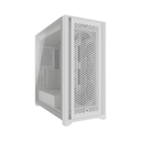 CORSAIR 5000D Core Airflow ATX Mid Tower Case Left Side Tempered Glass - White