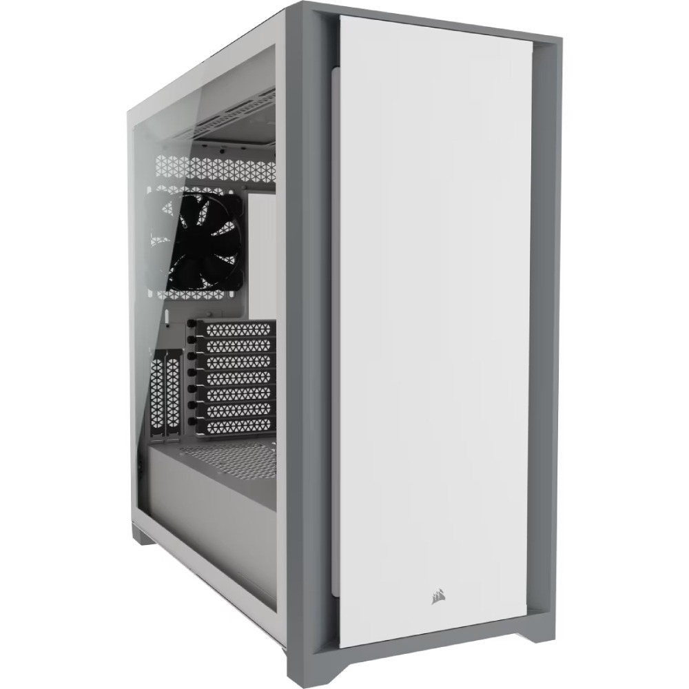 [NS027104] CORSAIR 5000D Mid Tower ATX Case - White