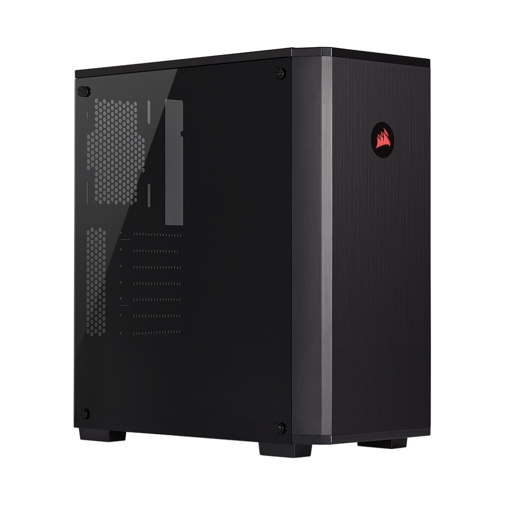 [NS009639] Corsair Carbide Series 175R RGB Mid Tower Steel Plastic Tempered Glass Panel Case with 1 Fan - Black