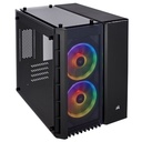 CORSAIR Crystal Series 280X RGB Micro ATX Case - Black