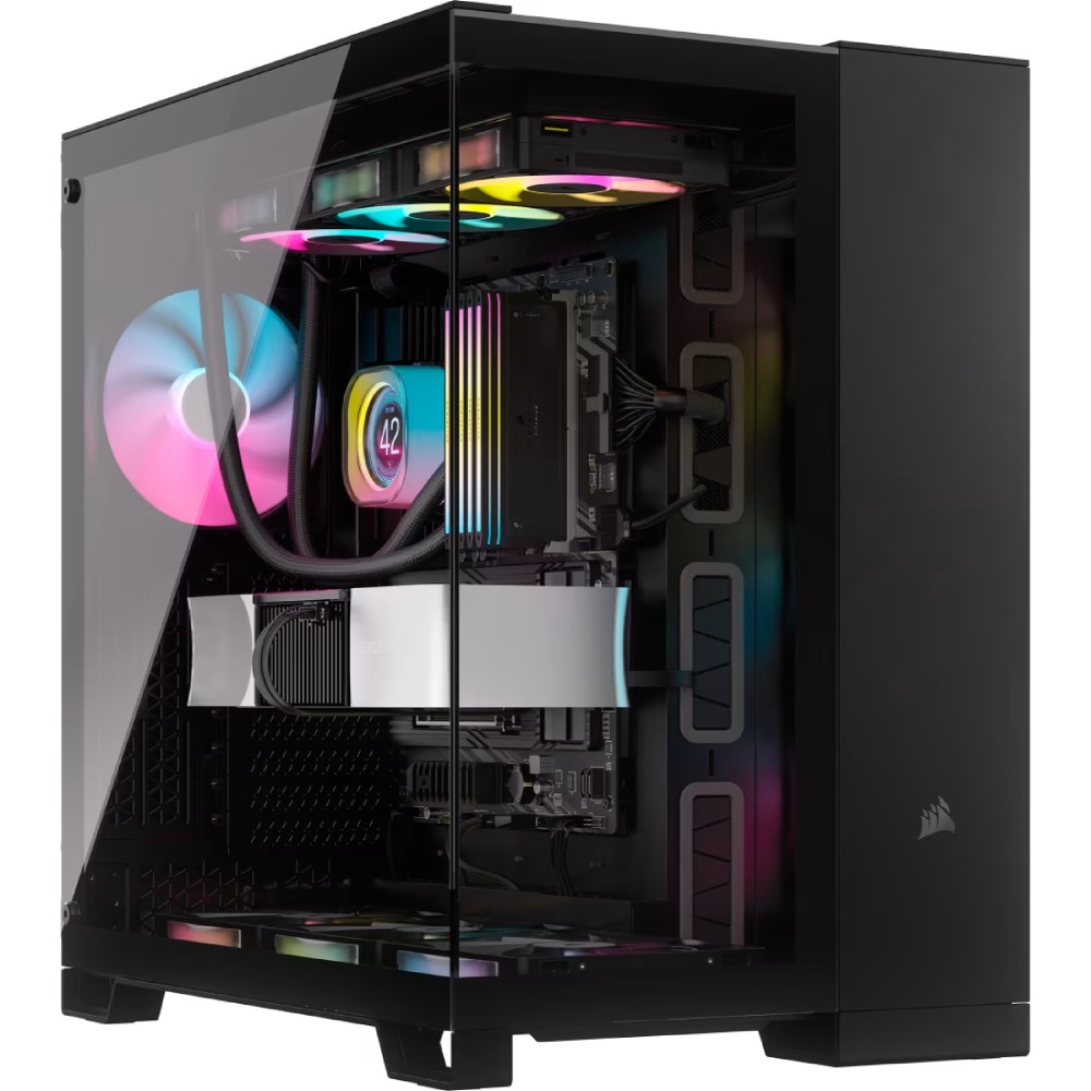 [NS027117] CORSAIR ICUE LINK 6500X RGB Mid Tower Case - Black