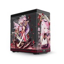 HYTE Mori Calliope Y40 Mid Tower Two Panel Front & Left Side Tempered Glass Case With 2 Fan