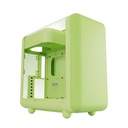 HYTE X50 Micro-Mesh Mid-Tower Modern Performance Gaming Case - Matcha Milk