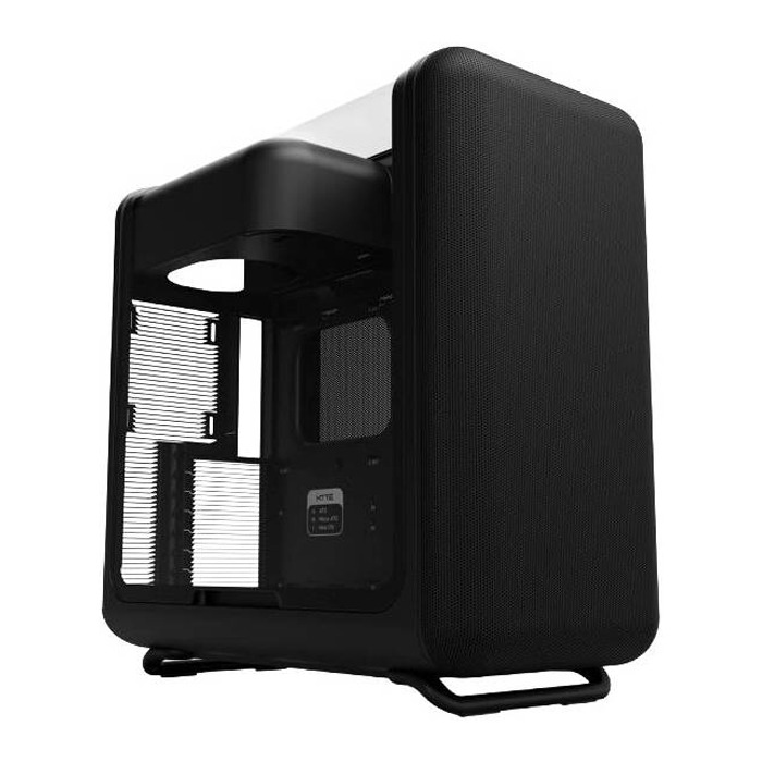 HYTE X50 Micro-Mesh Mid-Tower Modern Performance Gaming Case - Pitch Black