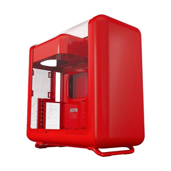 HYTE X50 Micro-Mesh Mid-Tower Modern Performance Gaming Case - Wild Cherry