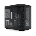HYTE Y70 Mid Tower Two Panel Front & Left Side Tempered Glass Case without Fan - Black