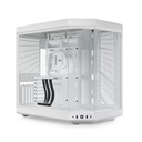 HYTE Y70 Mid Tower Two Panel Front & Left Side Tempered Glass Case without Fan - White