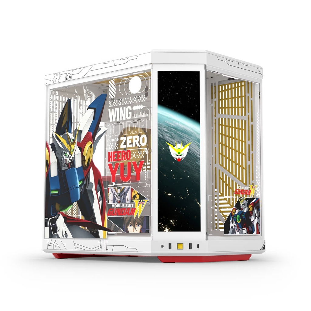 [NS033237] HYTE Y70 TOUCH INFINITE - 14.5 Inch lntegrated IPS Touchscreen ATX Case - Gundam Wing