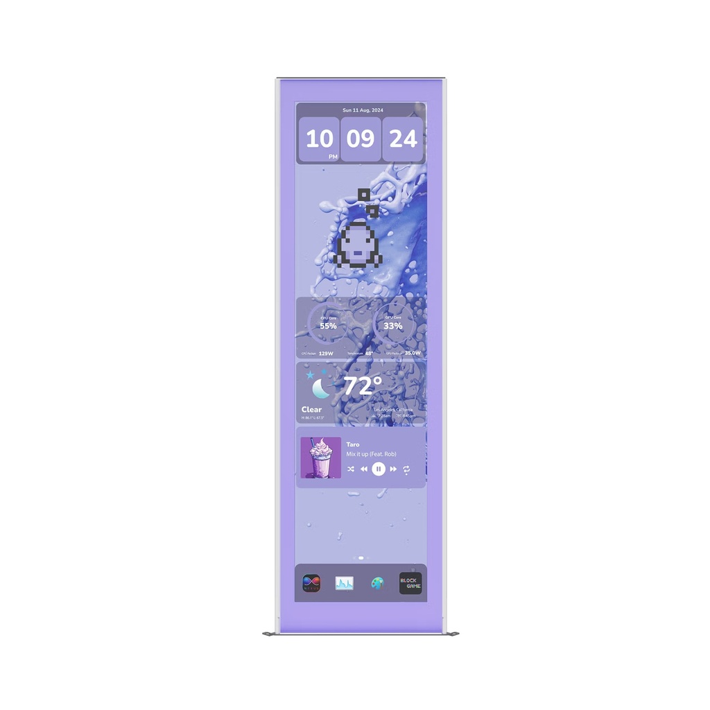 [NS030305] Hyte Y70 Touch Infinite Display Upgrade 14.9" (2.5K) Multi-Touch Display, 60Hz - Taro Milk