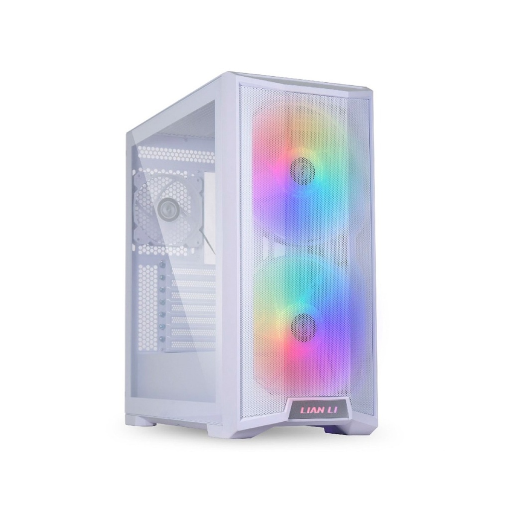 [NS004706] LIAN LI Lancool 215 Mesh Front Panel Tempered Glass Side Panel Case with 2 ARGB Fan + 1 Rear Fan