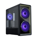 LIAN LI Lancool 217 INF Mid Tower ATX Gaming Case - Black (3 Fans Included)