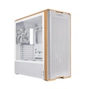 Lian Li Lancool 217 Mid Tower ATX Gaming Case, White (5 Fans Included)