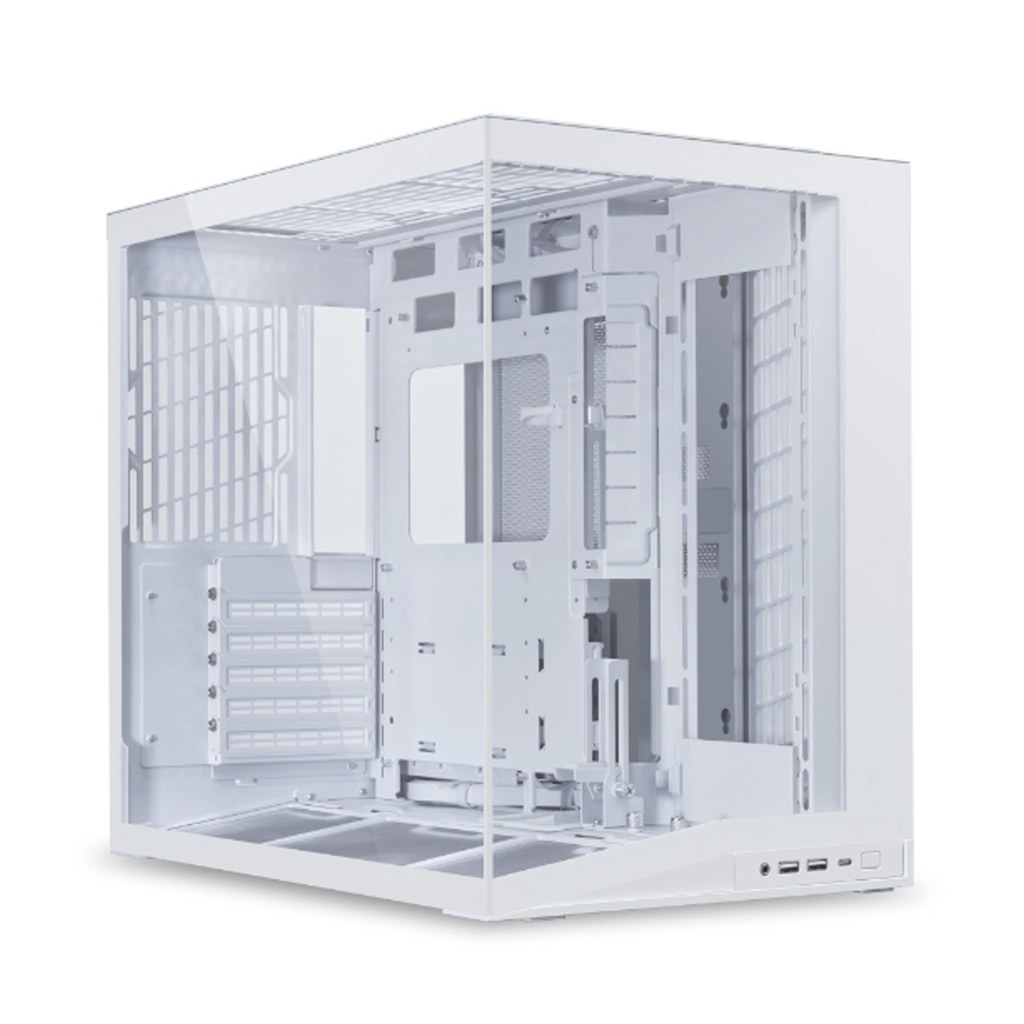[NS031840] LIAN LI O11 Dynamic Mini V2 ATX Mid Tower Gaming Case (Fans Not Included) - White
