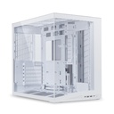 LIAN LI O11 Dynamic Mini V2 ATX Mid Tower Gaming Case (Fans Not Included) - White