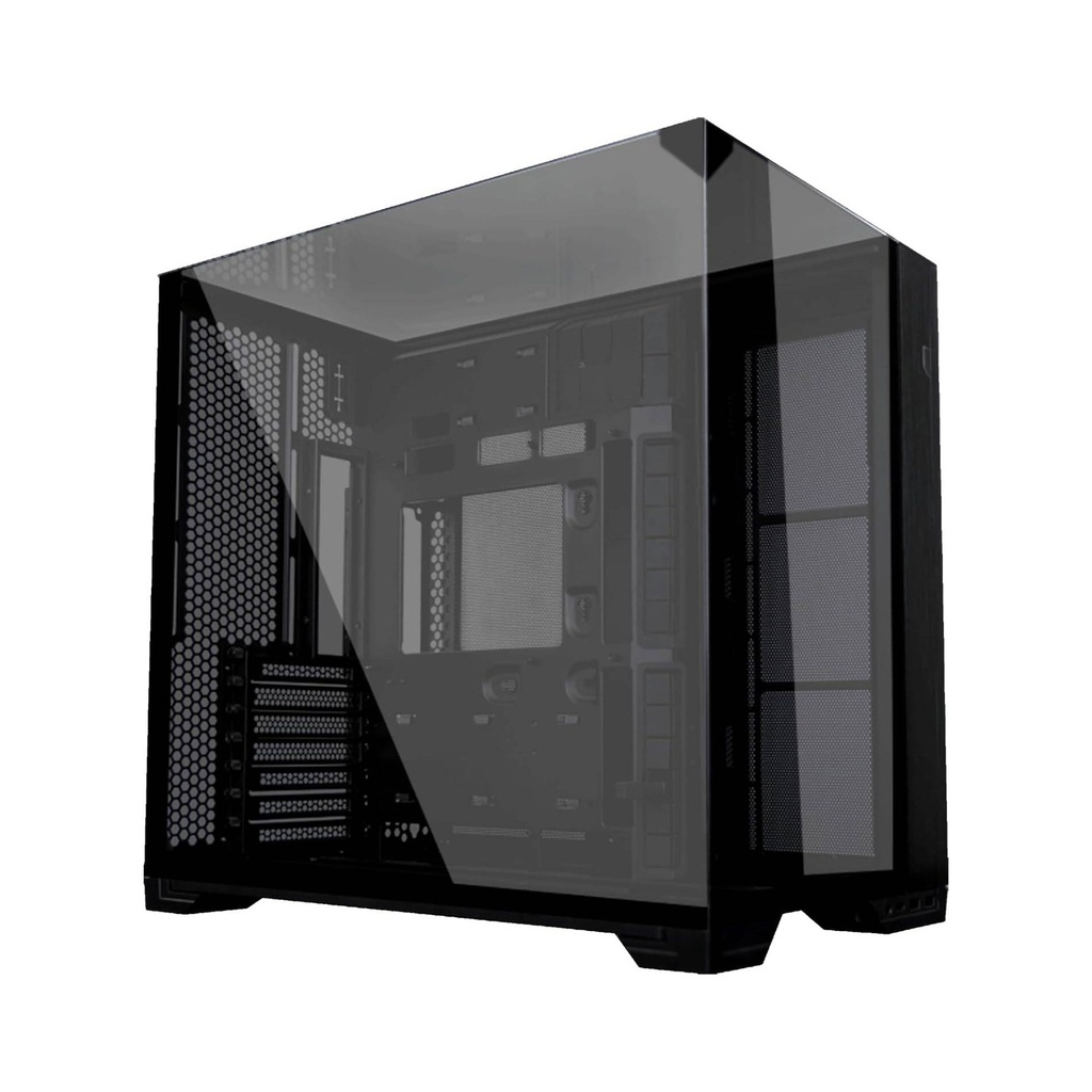 LIAN LI O11 VISION COMPACT Tempered Glass ATX Mid-Tower Gaming PC Case - Black