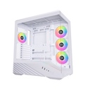 LIAN LI Vector V100 E-ATX Mid Tower Gaming Case With (4 ARGB Fans Included) - White