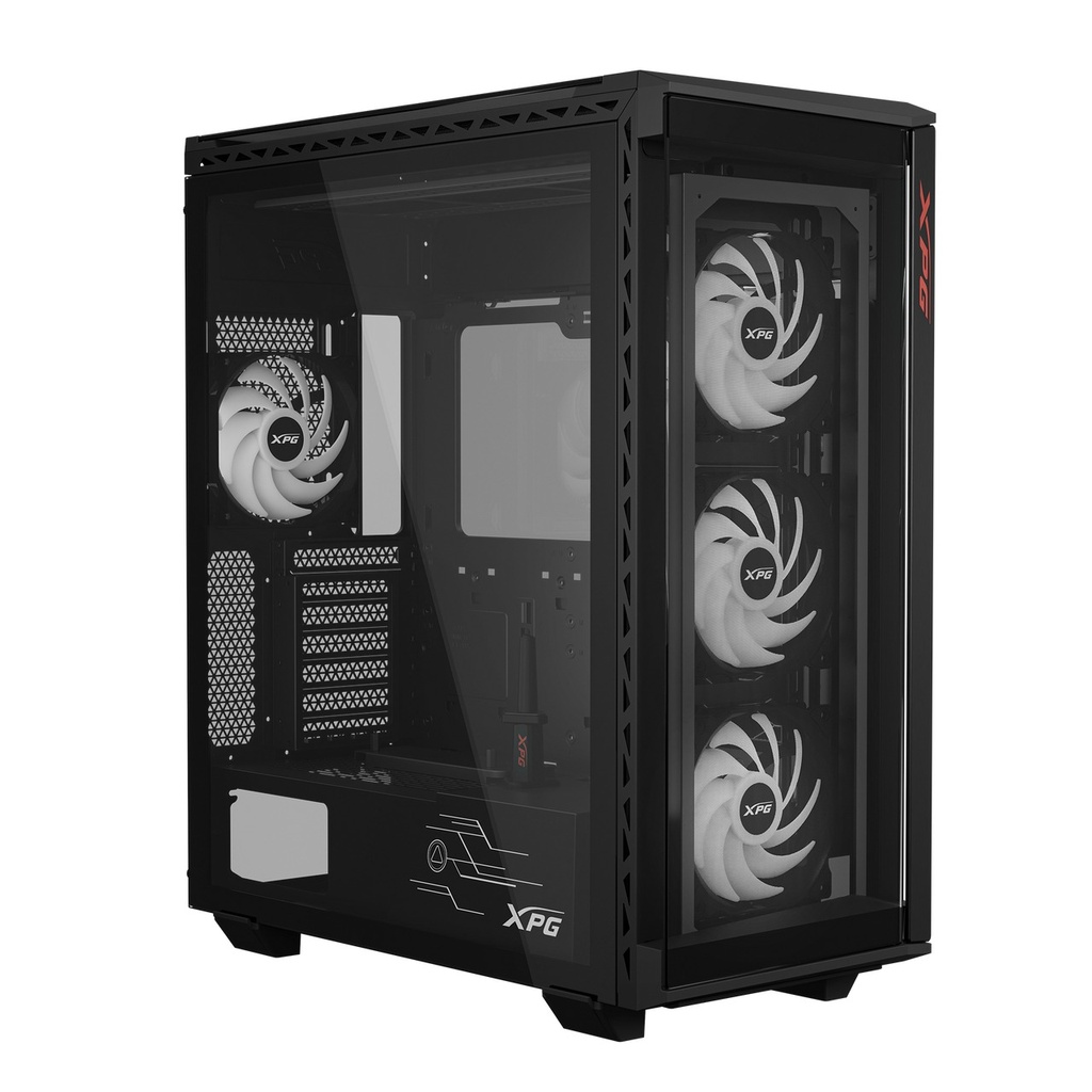 [NS027234] XPG BATTLECRUISER II Super Mid-Tower PC Chassis - Black
