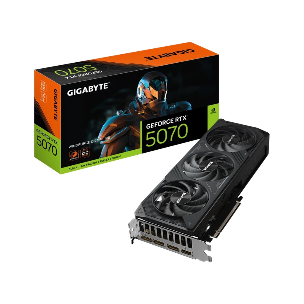 [NS028241] Gigabyte GeForce RTX­­ 5070 WindForce OC SFF 12GB OC Edition GDDR7 Graphics Card