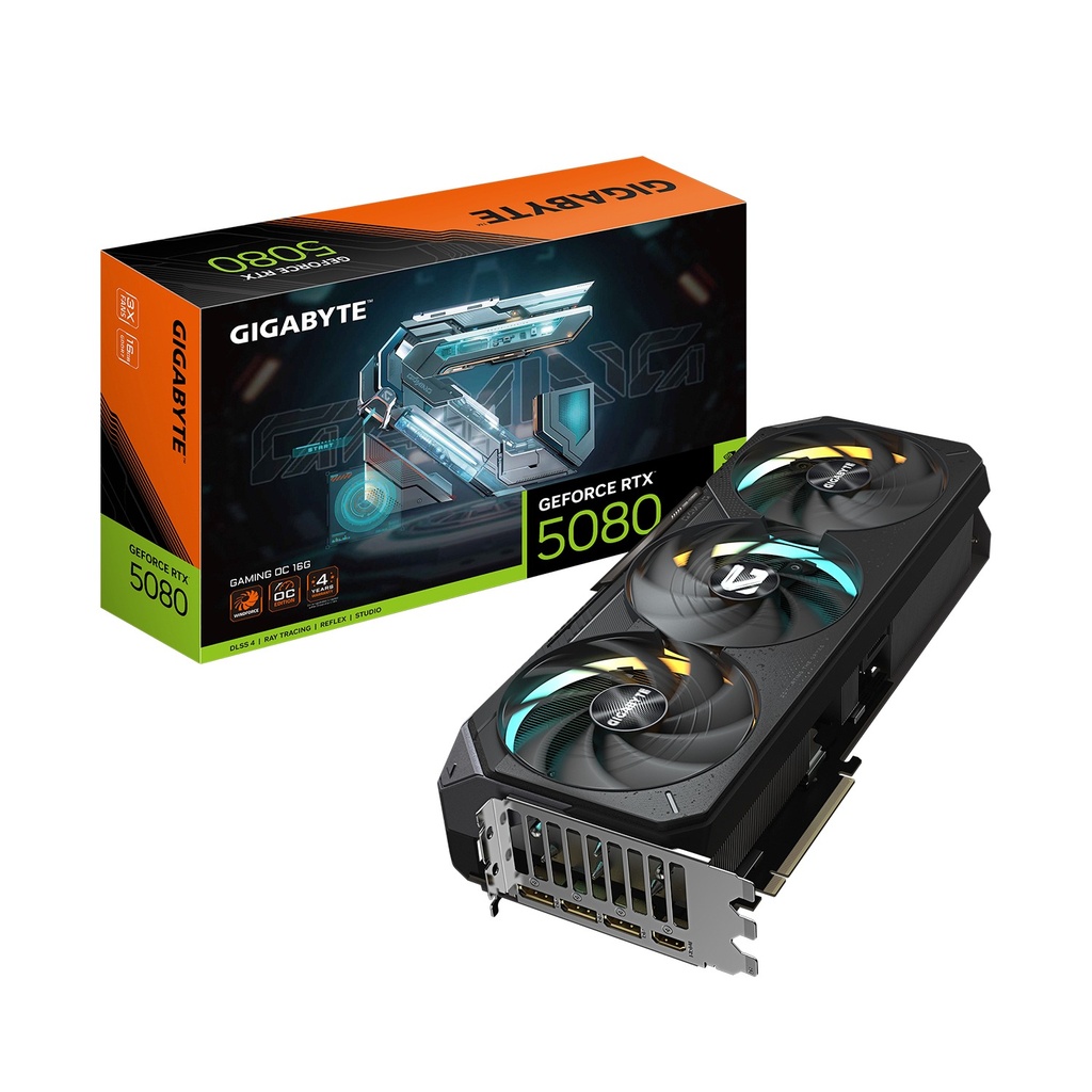[NS027835] Gigabyte GeForce RTX­­ 5080 WindForce OC Edition 16GB GDDR7 Graphics Card