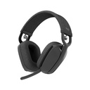 Logitech Zone Vibe 100 Wireless Bluetooth Headset With Noise-Cancelling Mic - Graphite