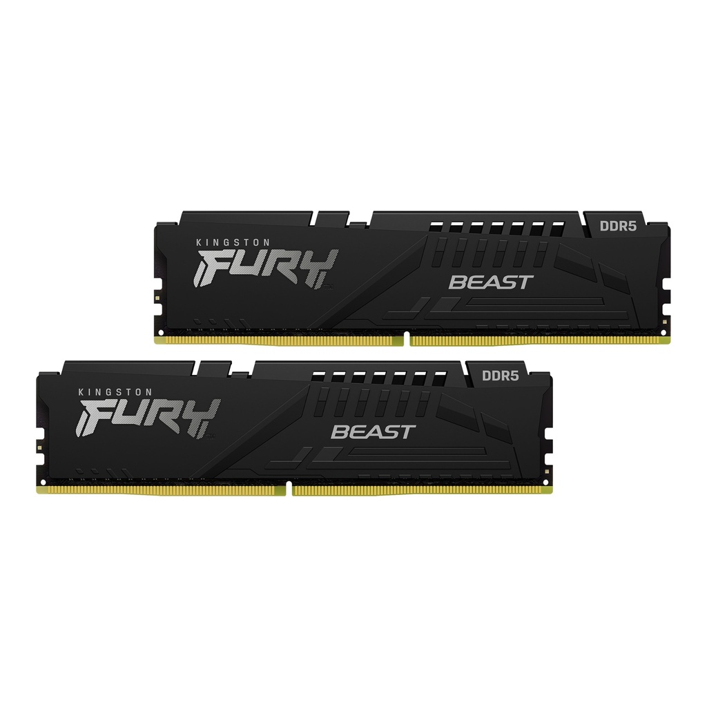 Kingston Fury Beast 16GB (2x8GB) DDR5 5200MT/s CL36 - Black