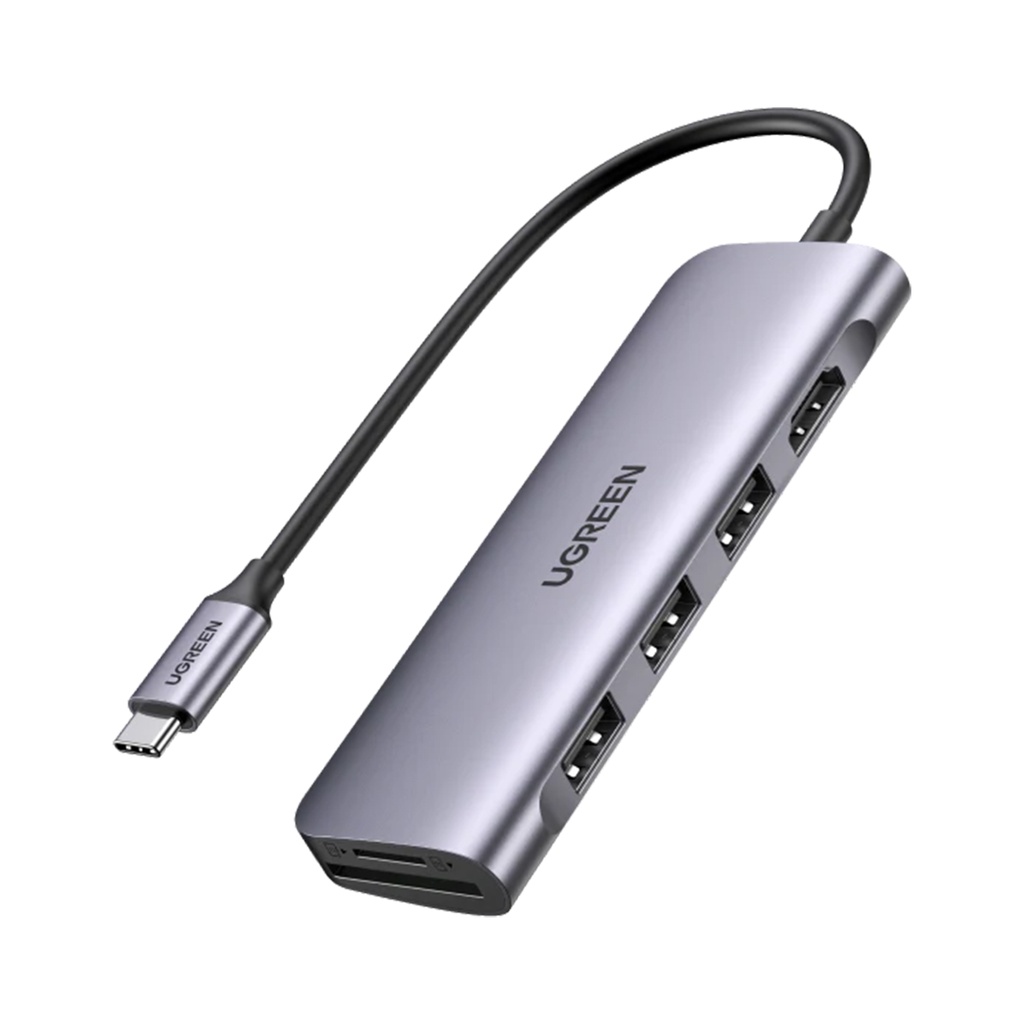 [NS008743] UGreen USB-C 6-in-1 Multifunction Adapter - Space Gray
