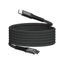 Verbatim Sync & Charge Magnetic Cable USB-C To USB-C 100W|480Mbps (120Cm) - Black