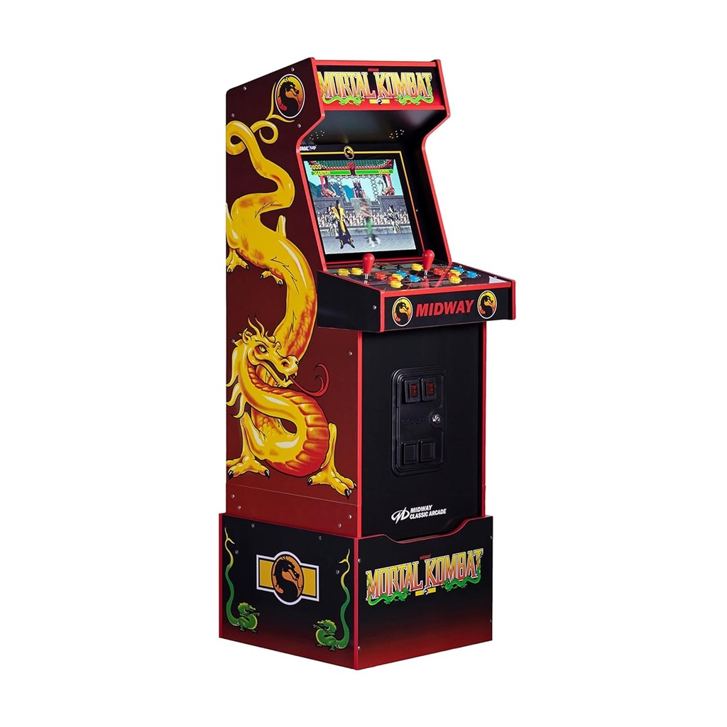 [NS033243] Arcade 1Up Mortal Kombat Midway Legacy 14-in-1 WIFI Enabled Arcade Machine