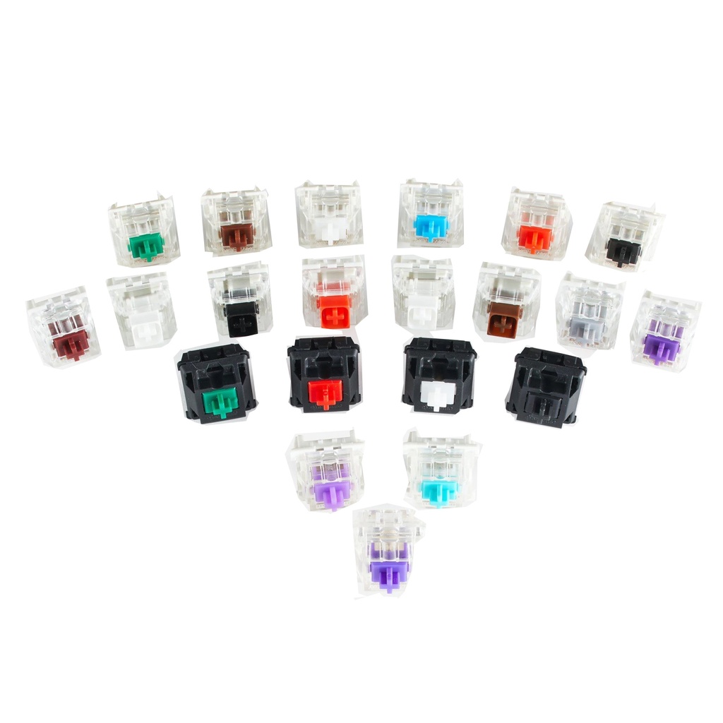 [NS012331] Glorious Gateron Green Mechanical Keyboard Switches (120 pack) - Green