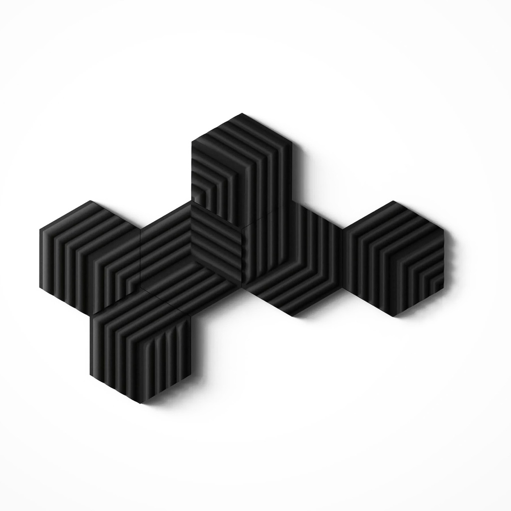 [NS028468] Elgato Wave Panels Reduce Room Echo & Reverberation Optimize The Audio Quality Of Live - Black