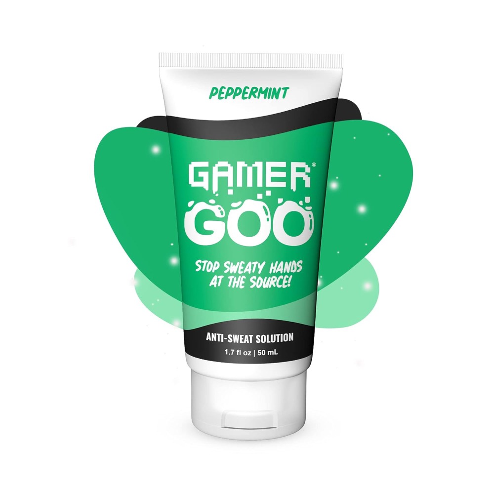 Gamer Goo Antiperspirant Dry Grip For Sweaty Hands - Peppermint