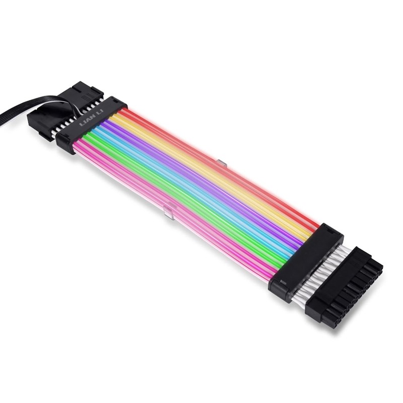 [NS005400] LIAN LI Strimer Plus V2 24 Pin Addressable RGB Power Extension Cable with L-Connect 3 Controller
