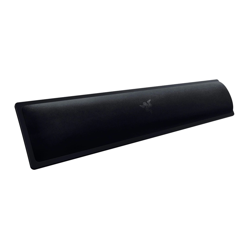 [NS005359] Razer Ergonomic Wrist Rest Pro: Cooling Gel, Large, Black, Memory Foam, Full Size Pro, Heat Transfer Fabric, Anti-Slip Rubber Feet - Black