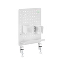 Twisted Minds Dazzling Clamp Mount Pegboard - Matte Light Grey