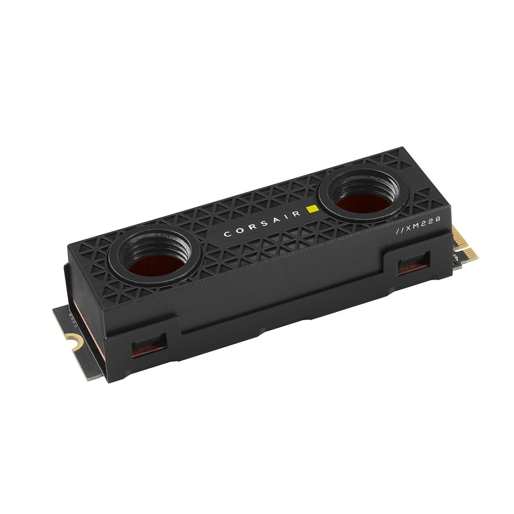 Corsair MP600 PRO XT 4TB Hydro X Edition Gen4 PCIe x4 NVMe M.2 SSD, High-Density TLC NAND, Hydro X Series XM2 Water Block, Up to 7,100MB/s Read, Up to 6,800MB/s Write