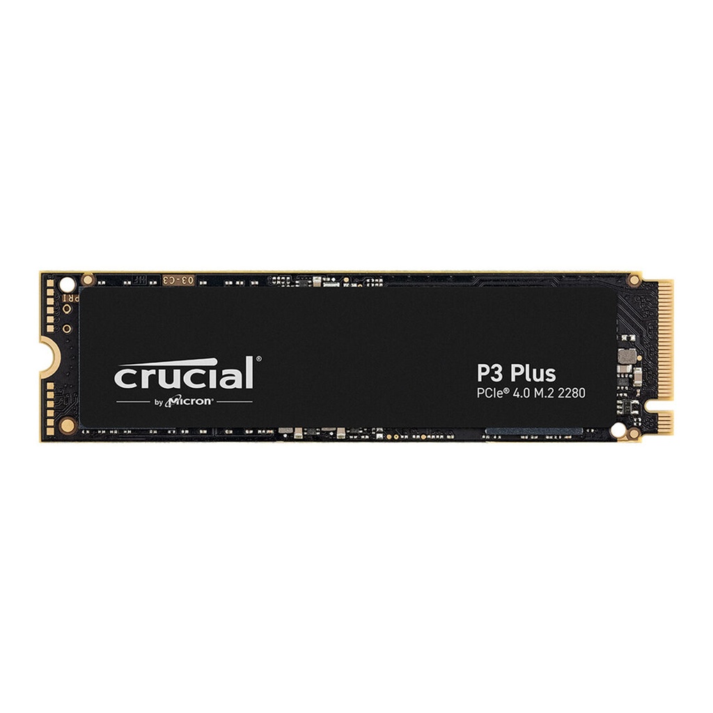 Crucial P3 Plus 4TB PCIe 4.0 NVME M.2 SSD Upto 4800MB/s - Without Heatsink